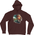 Lion print hoodie