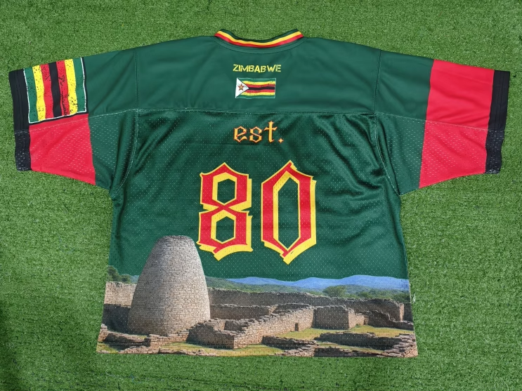 Zimbabwe Custom Jersey