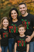 Holiday love t-shirt